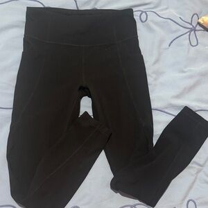 Athleta GIRL Black High-Rise Kids Leggings